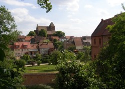 Stadt Penzlin - Blick von der Burg