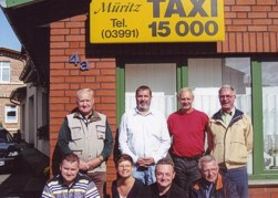 Die Fahrer von Mueritz-Taxi - Ihr Taxi des Vertrauens