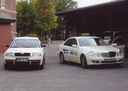 Die Fahrzeuge von Mueritz-Taxi - Ihr Taxi des Vertrauens