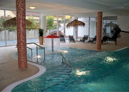 Badelandschaft im Aparthotel Seepnorama im Ferienpark Mirow