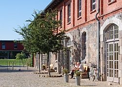 Die Backstube in der Scheune Bollewick - ein Platz zum Pause machen