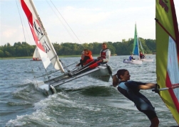 Segelspass auf der Mueritz